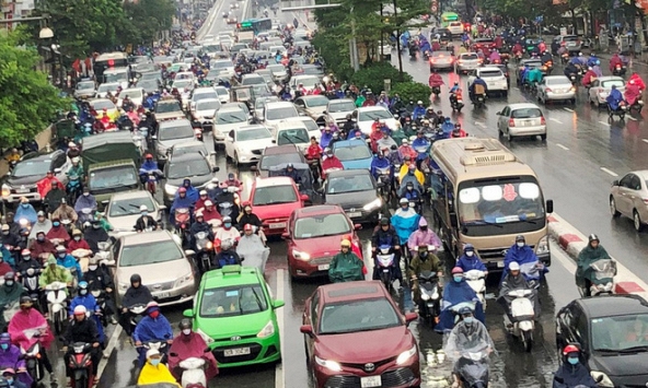 Xây dựng đường trên cao vượt nút Ngã Tư Sở với kinh phí 3.000 tỷ đồng để giải quyết ùn tắc