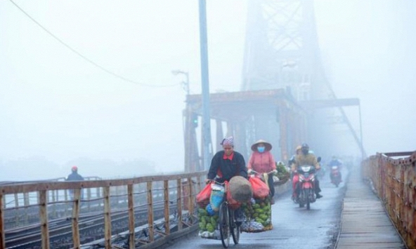 Bắc Bộ đón gió mùa, chuyển mưa lạnh từ đêm nay