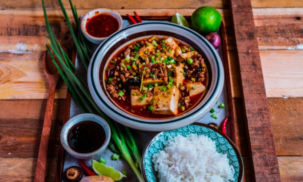 Bữa tối ấm nồng với đậu phụ Tứ Xuyên