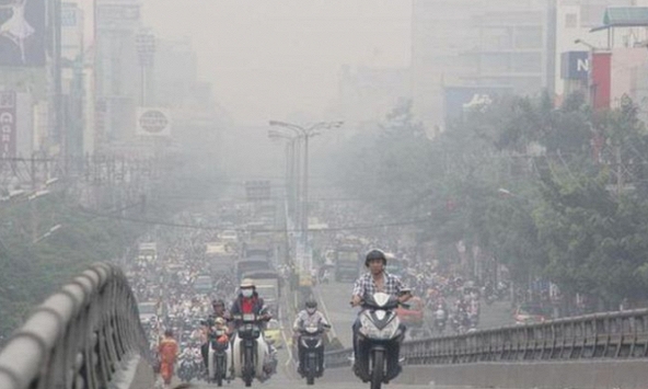 Chất lượng không khí ở Hà Nội ngày 14/1 ở mức xấu thứ 5 thế giới