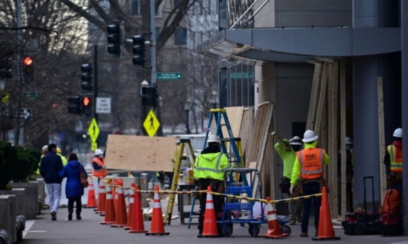 Vệ binh Quốc gia phòng thủ kín thủ đô Washington 