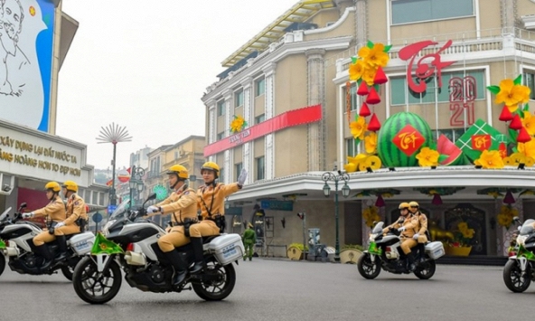 Các tuyến phố tạm cấm giao thông khi diễn ra Đại hội XIII