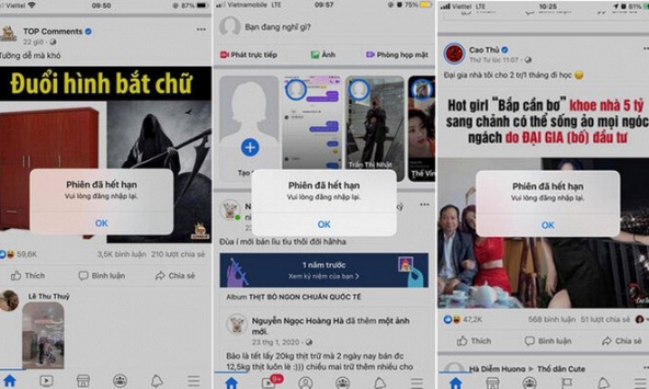 Facebook bị lỗi trên toàn thế giới