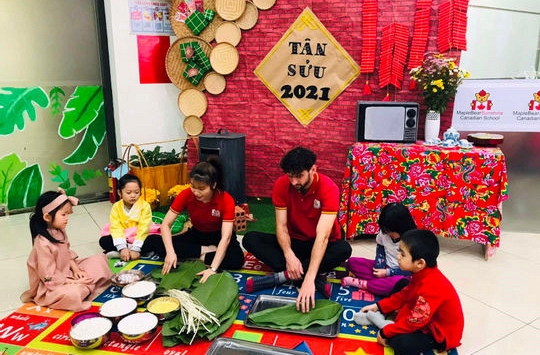 Hệ thống giáo dục Canada Maple Bear mang đến loạt hoạt động thú vị, nhân văn chào đón năm mới