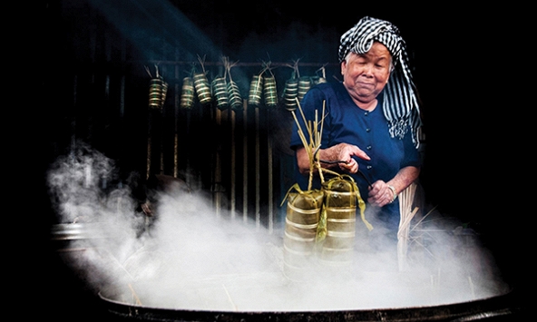 Tàu lá chuối và những Tết xa quê