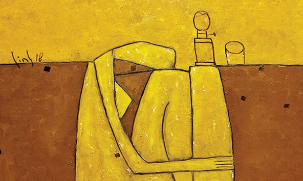 Người phụ nữ trong nhà