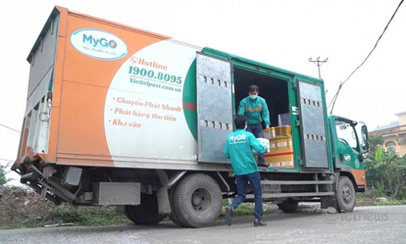 Chuyến hàng đầu tiên của chiến dịch dùng công nghệ số giúp nông sản Việt thoát cảnh giải cứu.