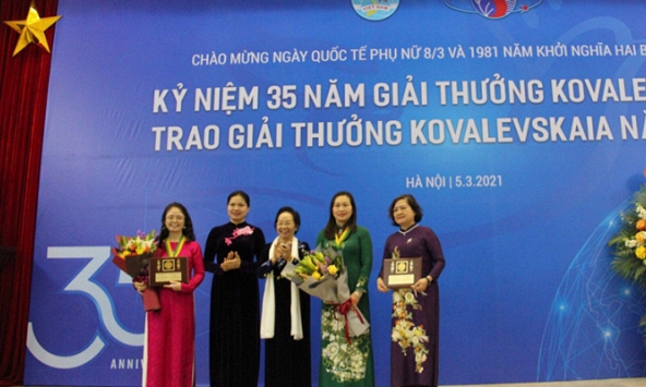 Lễ trao giải thưởng Kovalevskaia năm 2020 cho các nhà khoa học nữ có thành tích xuất sắc trong nghiên cứu ứng dụng