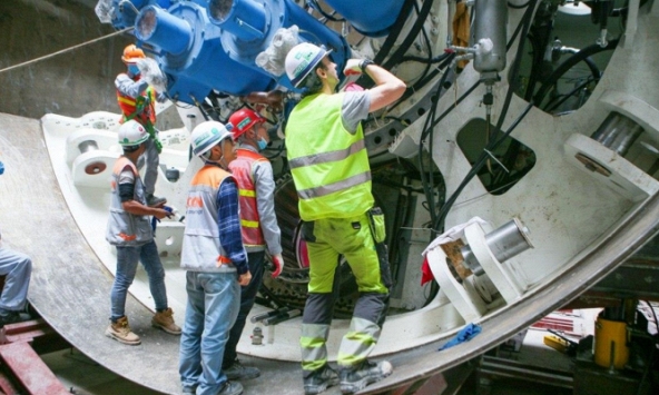 Dự kiến sẽ đào 4km hầm đoạn metro Nhổn-ga Hà Nội sau ngày 1/5