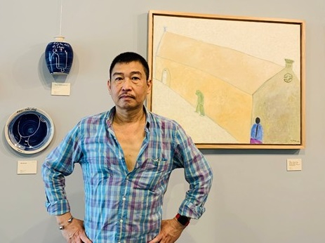 Triển lãm tranh “Về bến lạ” của họa sĩ Lê Thiết Cương lấy cảm hứng từ thi ca