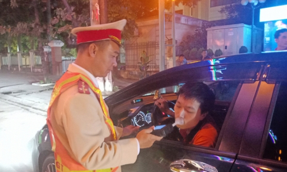CSGT Thanh Hóa xử lý 51 trường hợp vi phạm nồng độ cồn