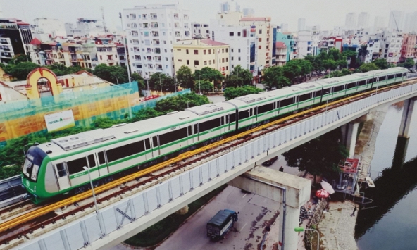 Bắt đầu quy trình bàn giao tuyến đường sắt Cát Linh-Hà Đông cho TP Hà Nội