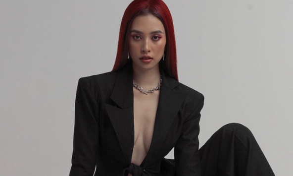 Hoa hậu Tiểu Vy với phong cách 'nổi loạn' trên trang bìa tạp chí Pháp