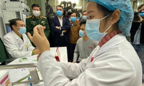 Việt Nam đang bước vào giai đoạn triển khai tiêm vaccine COVID-19 đợt 2
