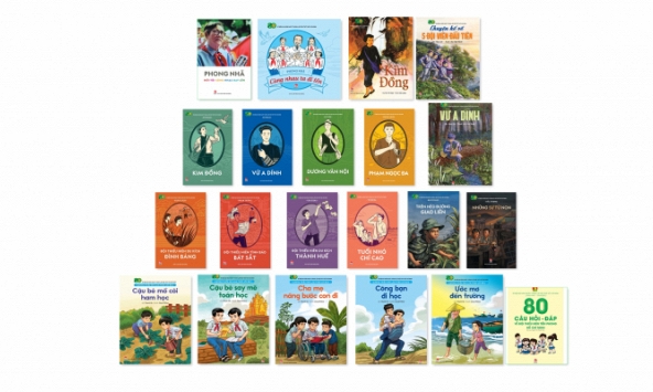 Bộ ấn phẩm kỷ niệm Ngày thành lập Đội Thiếu niên tiền phong Hồ Chí Minh