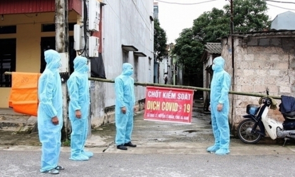 Các điểm áp dụng các biện pháp cách ly, giãn cách xã hội