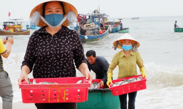 Chợ cá Nhân Trạch – nụ cười lao động sáng cùng ban mai trong nét đẹp cổ tích