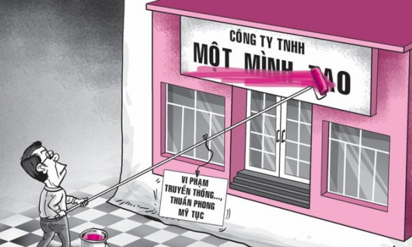 Bà Phương Hằng có thể đăng ký thành lập doanh nghiệp 'Một Mình Tao' được không?