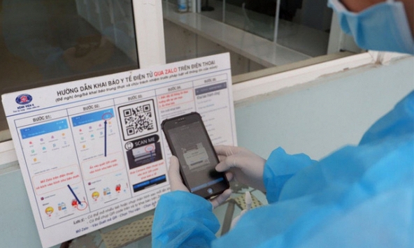 Hướng dẫn dùng Zalo trong khai báo điện tử