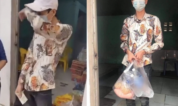 Người dân chung tay giúp đỡ nam thanh niên 17 tuổi không có việc làm, mua mì tôm ăn 19 ngày 
