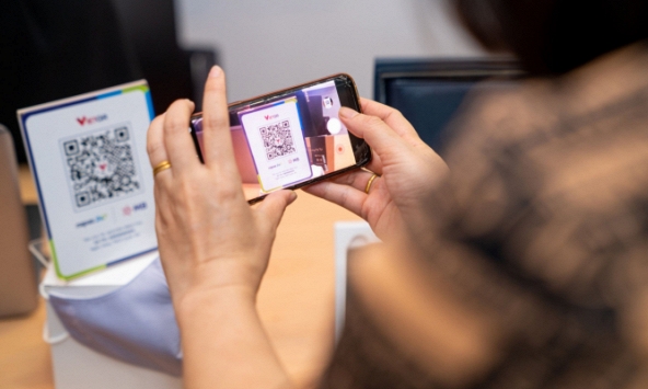 Nhiều ngân hàng chấp nhận chuyển tiền bằng mã QR