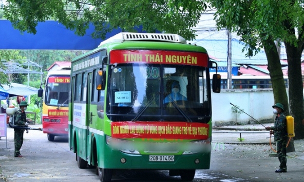 Thái Nguyên khẩn trương truy tìm công nhân từ vùng dịch Bắc Giang vê