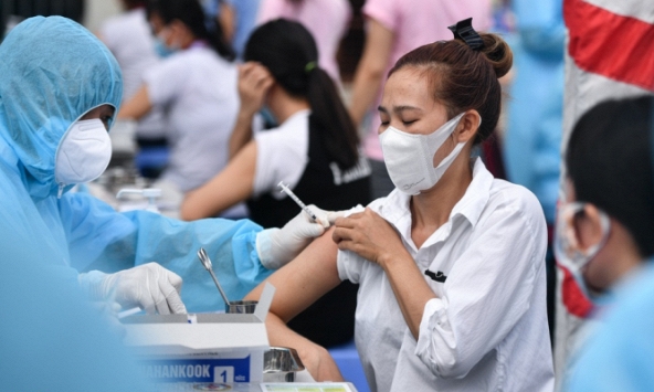 Quân y tham gia chiến dịch tiêm vaccine Covid-19 lớn nhất TP.HCM