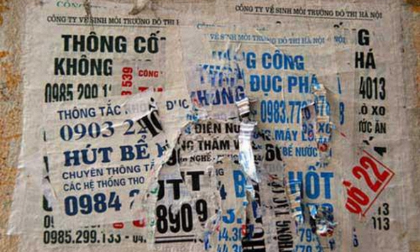 Hà Nội: đề nghị khóa các số điện thoại quảng cáo, rao vặt sai quy định