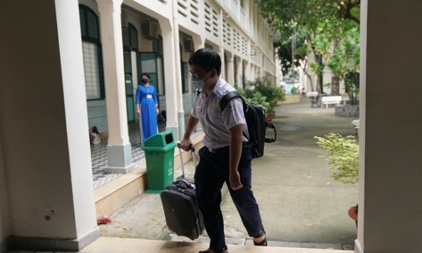 23 thí sinh thi chung phòng với ca dương tính ở TP.HCM phải cách ly tập trung