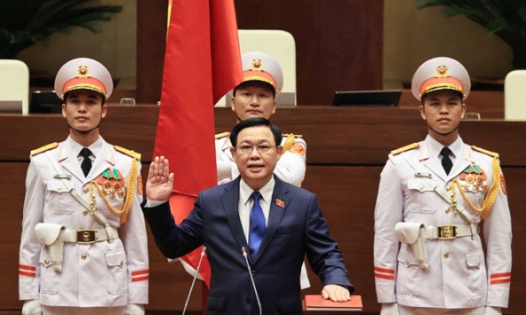 Ông Vương Đình Huệ được bầu giữ chức Chủ tịch Quốc hội
