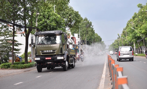 TPHCM sẽ tiến hành khử khuẩn toàn TP trong 7 ngày tới