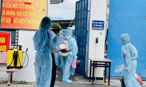 Hà Nội: Cách ly hơn 600 công nhân do ca mắc Covid-19