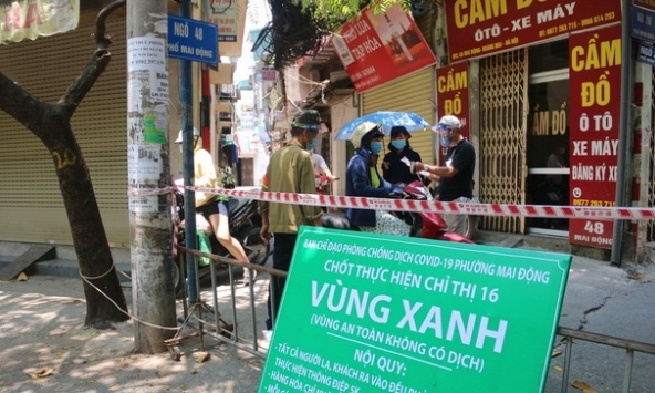 Hà Nội: 40 chốt bảo vệ 'vùng xanh' tại các khu dân cư 