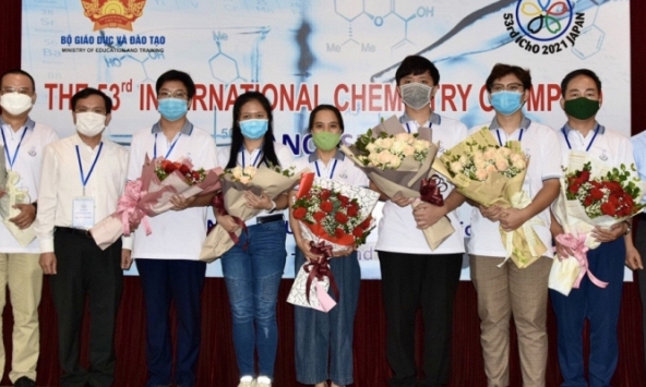 Việt Nam giành 3 Huy chương Vàng tại Olympic Hóa học quốc tế năm 2021 