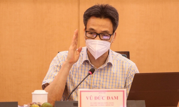 Phó Thủ tướng Vũ Đức Đam: Ngay khi 'vùng đỏ' đang ít, thì phải bảo vệ bằng được 'vùng xanh