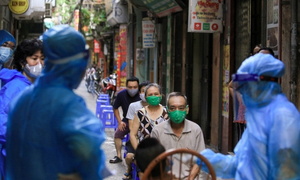 Quận Đống Đa cách ly hơn 7.500 dân ở 5 phường