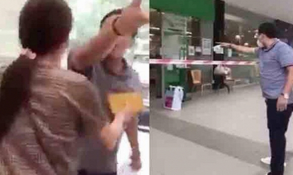 Xác minh clip người đàn ông xưng 'ban chỉ đạo quận 7' chửi bới ở siêu thị