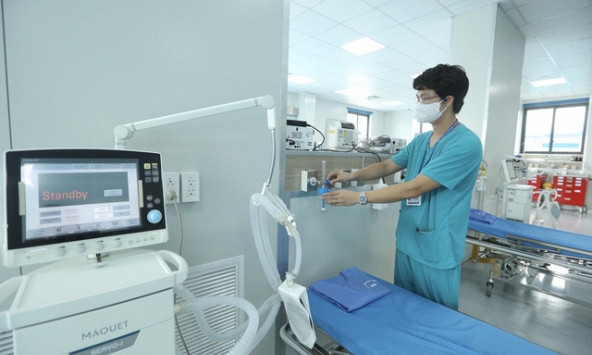 Bệnh viện điều trị COVID-19 hiện đại nhất Việt Nam tại Hà Nội chính thức hoạt động từ 1/9