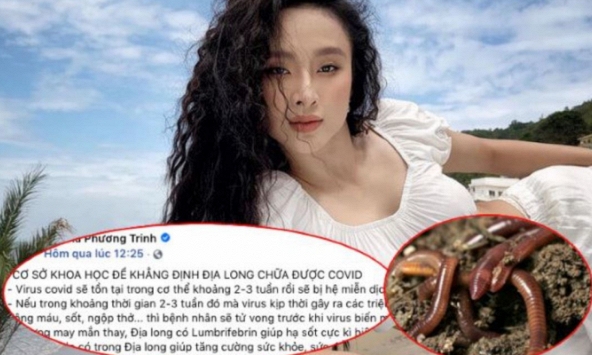 Xử lý nghiêm các nghệ sĩ lan truyền thông tin giun đất chữa khỏi Covid-19