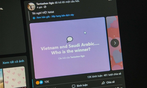 Người hâm mộ Việt Nam tấn công Facebook giả trọng tài Ilgiz Tantashev