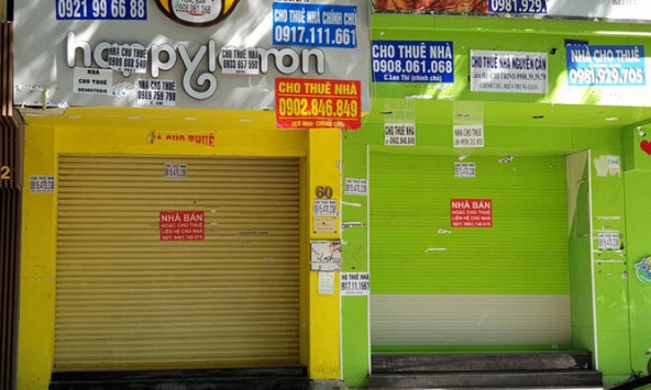 Thị trường nhà phố cho thuê sụt giảm mạnh vì dịch bệnh