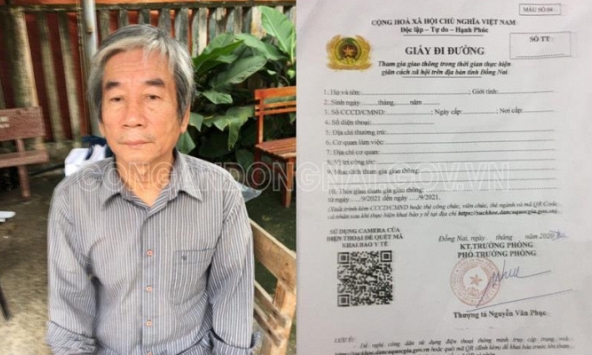 Chủ cơ sở photocopy làm giả giấy chứng nhận tiêm vắc xin và giấy đi đường