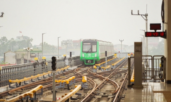 Đường sắt Cát Linh-Hà Đông chậm tiến độ, bị tăng 7,8 triệu USD chi phí