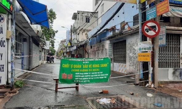 Tỉ lệ F0 vùng vàng, cận xanh và xanh ở TPHCM tăng mạnh