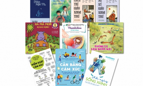 Nhiều sách mới chào năm học mới của Nhà xuất bản Kim Đồng