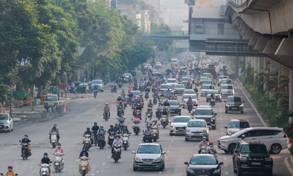 Phố phường Hà Nội ngày đầu khi kết thúc đợt giãn cách thứ 4