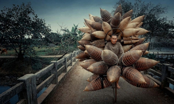 Bức ảnh 'Người bán đó' của Việt Nam vào top ảnh du lịch đẹp nhất năm của AAP