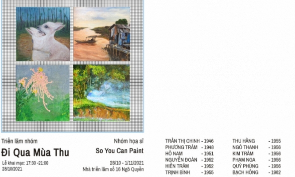 Triển lãm 'Đi qua mùa thu': Một thế giới sắc màu với triết lý nhân sinh và lẽ sống