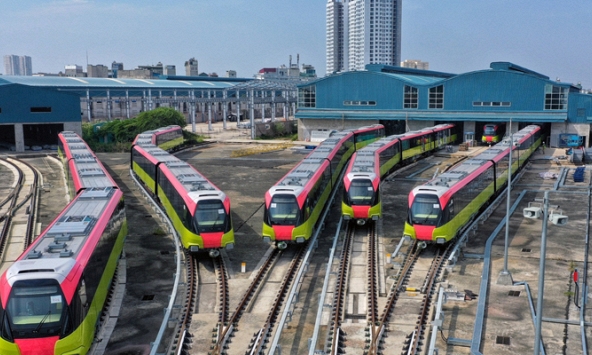 Các tuyến đường sắt đô thị đang triển khai ở Hà Nội