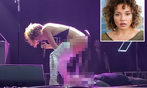 Nữ ca sĩ Sophia Urista lên tiếng xin lỗi sau hành động tiểu tiện trên mặt fan ngay giữa sân khấu 